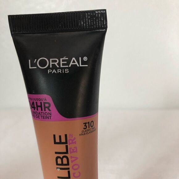 5/$25 SALE L'OREAL PARIS Infallible Total Cover Foundation 310 30 ml - Picture 6 of 6